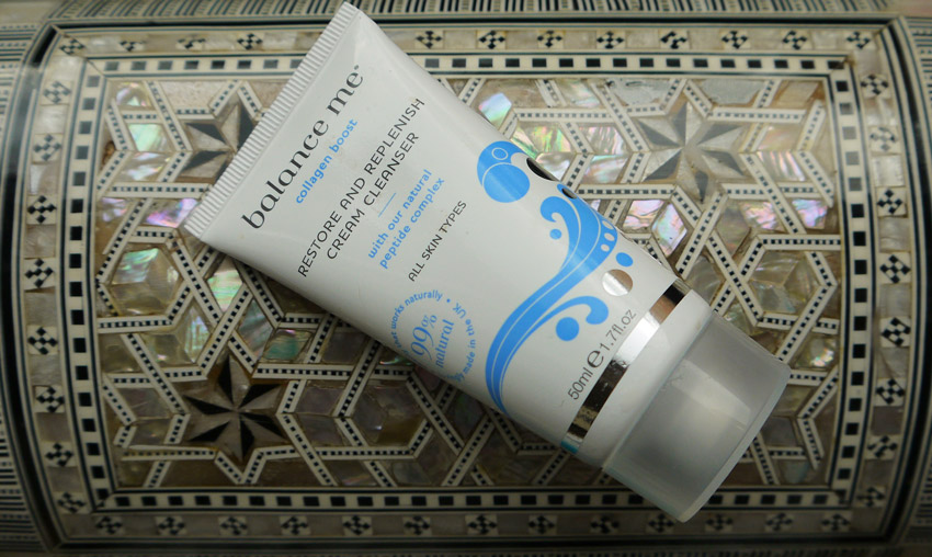 balance-me-restore-and-replenish-cream-cleanser-review-collagen-boost