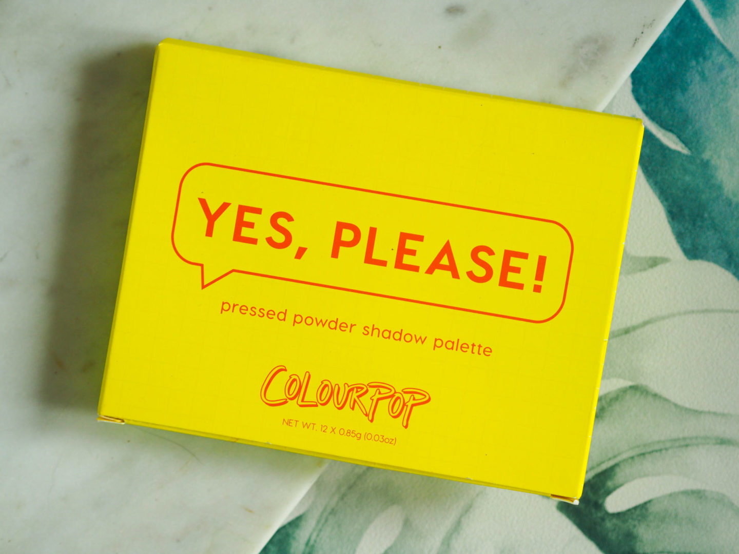 ColourPop Yes, Please! Palette – Review & Swatches