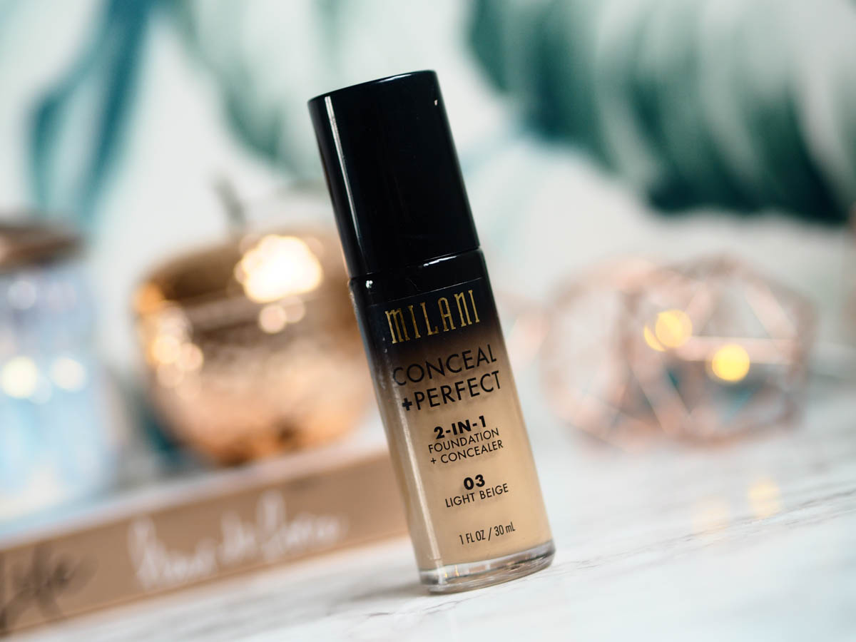MIlani Conceal and Perfect Foundation on Oily Skin