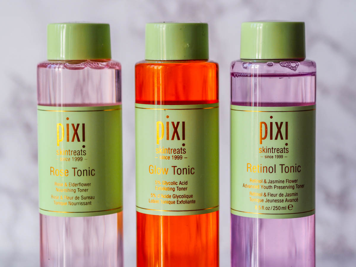 Glow, Rose or Retinol? Which Pixi Tonic Is Best For You? + Giveaway