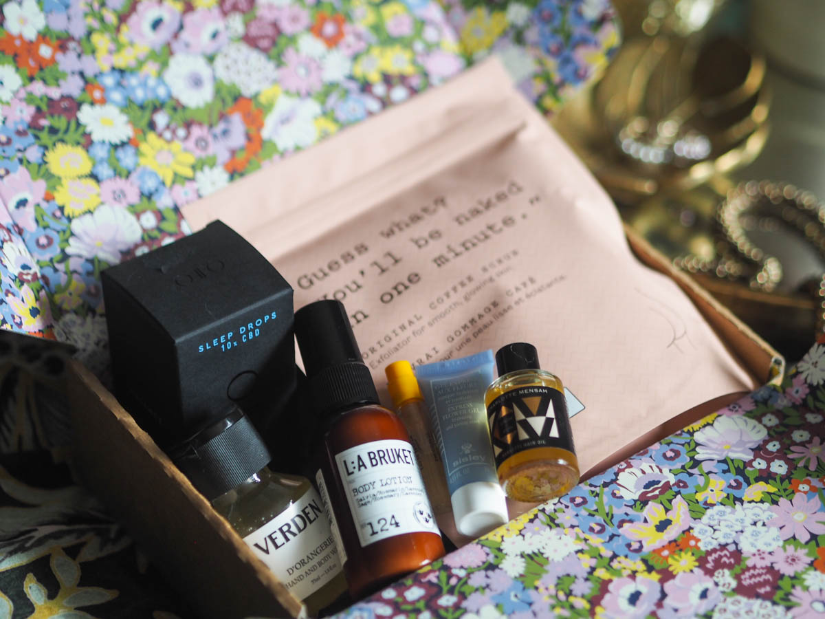 Inside the Liberty Box featuring a stunning floral print for spring
